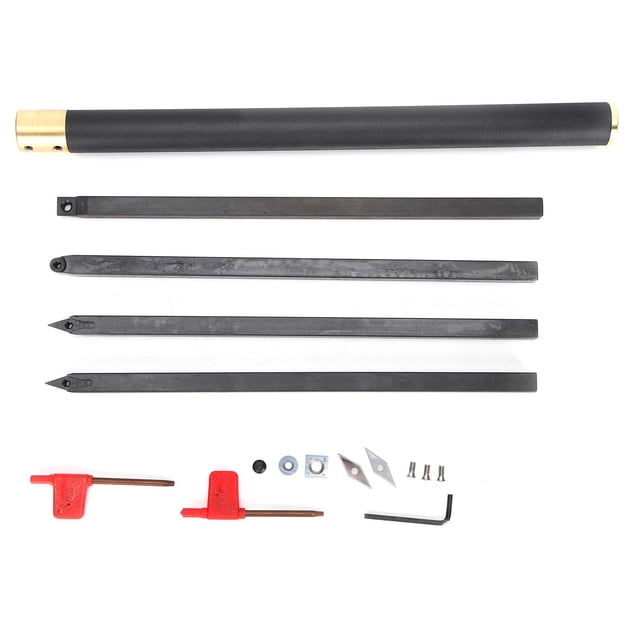 Portaherramientas de torneado Torno para carpintería Perfilado giratorio Llave hexagonal Tornillo Accesorios