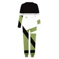 thumbnail image 4 of Gpaecead Girls' Long Sleeve Printed Tops & Slim Pants 2-Piece Clothing Set 6 Years Green, 4 of 5
