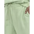 thumbnail image 3 of (2 pack) No Boundaries All Gender Soft Fleece Jogger Pants, 30" Inseam, Men's and Big Men's, 3 of 5