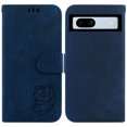 thumbnail image 2 of Compatible with Google Pixel 7A Embossed Cute Tiger Flip Folio Wallet Case Card Pocket Holder Cover, 2 of 5