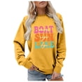 thumbnail image 1 of WEAIXIMIUNG Sweat-Shirt pour Femmes Zip Up Sweat-Shirt Surdimensionné Col Rond Manches Longues Pull, 1 of 4