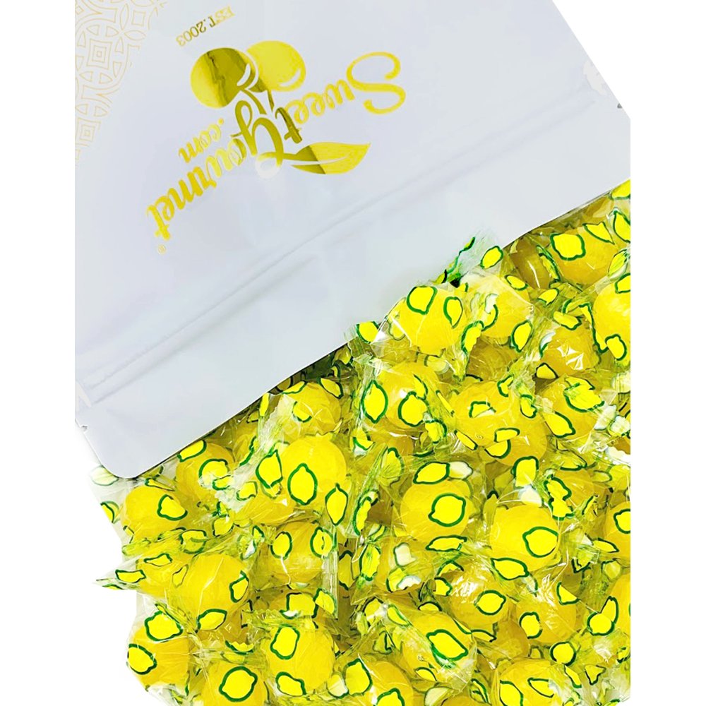 SweetGourmet OldFashioned Lemon Balls Natural Flavored Hard Candy