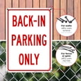 thumbnail image 4 of Back In Parking Only Sign,, 4 of 8