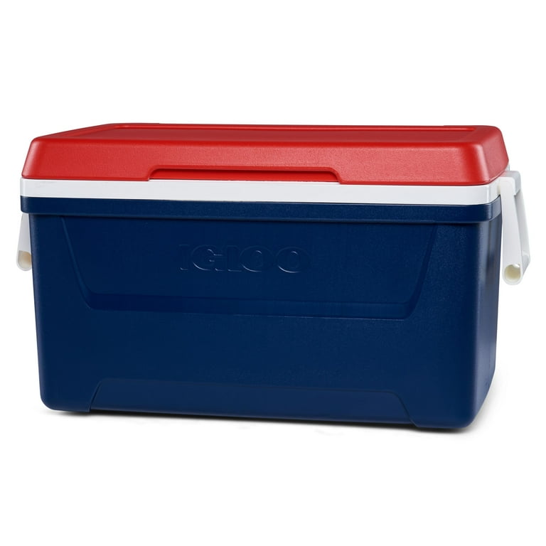 Igloo 48qt Laguna Cooler Red, White & Blue with Cool Riser
