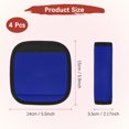 thumbnail image 3 of Uxcell Luggage Handle Wrap [4PCS] - Neoprene Luggage Identifiers for Suitcases & Travel Accessories Blue, 3 of 6