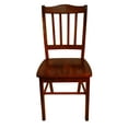 thumbnail image 3 of Boraam Shaker 5-Piece Dining Set with Chairs, Walnut Finish, 3 of 3