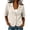 Beige, variant on Women's Solid Color Cropped Blazer Jacket, Short Length Open Front Lightweight Suit Jacket, for Summer Work or Smart Casual Daily Wear White