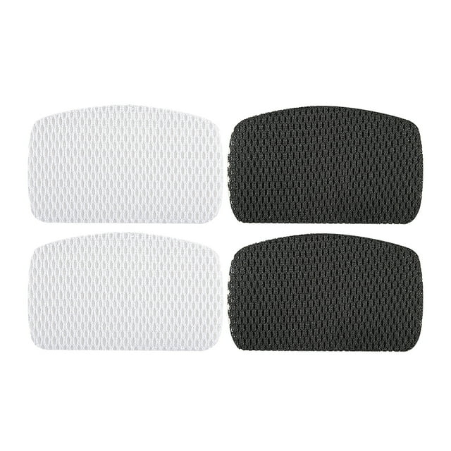 Parches autoadhesivos para reparación de tacones de zapatos, parches invisibles de malla de alta adherencia para zapatos deportivos, reparación de agujeros, 4 Uds.