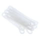 thumbnail image 5 of Lotes de 50 agarraderas de silicona antideslizantes elásticas para colgar ropa S blanco Zulema Puños de suspensión antideslizantes, 5 of 8