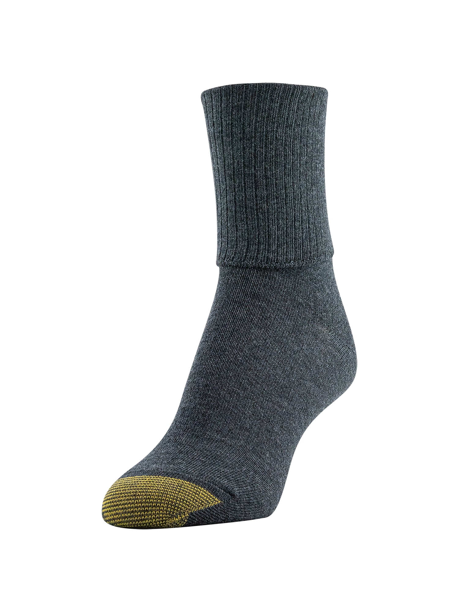 Goldtoe Edition Womens Classic Turn Cuff Socks, 6 Pairs