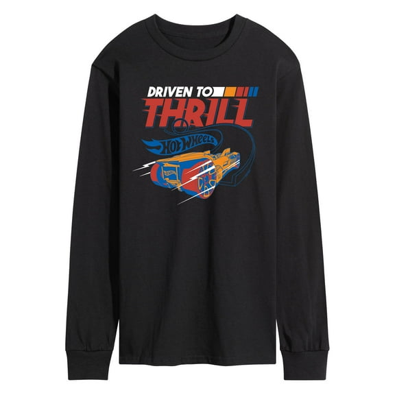 Hot Wheels - Driven To Thrill - Men's Long Sleeve T-Shirt