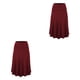 thumbnail image 2 of Qarigey Hermosa plisada en negro - Material de alta Ajuste cómodo negra midi Faldas Sexy Claret XXXL Burdeos XXXL 2Conjunto, 2 of 6
