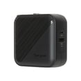 thumbnail image 3 of Targus - Adaptateur d'Alimentation - GaN - 65 Watts - PD - 2 Connecteurs de Sortie (USB-C 24 Broches, USB Type A) - Noir, 3 of 16