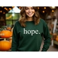 thumbnail image 5 of hope sweatshirt, Christian Sweatshirt, Religious Sweatshirt, Birthday Gift, Good Vibes Shirt, Mental Health Shirt, 5 of 6
