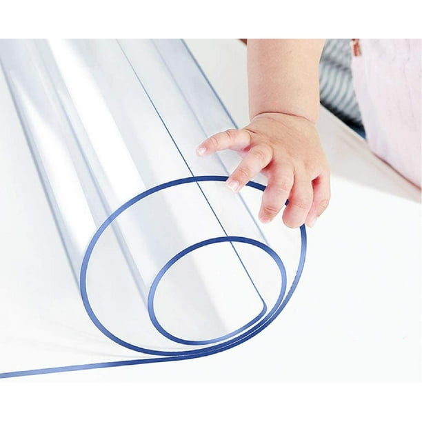 Clear Table Protector Plastic Table Cloths PVC Desk Pad
