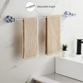 thumbnail image 4 of Set de herrajes de baño Leyden Crystal Chrome, 4 piezas, 4 of 9