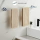thumbnail image 4 of Set de herrajes de baño Leyden Crystal Chrome, 4 piezas, 4 of 9