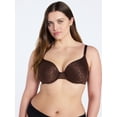 thumbnail image 2 of Joyspun Women's Leopard Print T-Shirt Bra, Sizes 32A-42DDD, 2 of 5