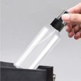 thumbnail image 3 of Paquete de 30 botellas pulverizadoras de 3,3 oz/100 ml con pulverizador de niebla fina y tapa pulverizadora de bomba, botellas de plástico vacías transparentes rellenables y reutilizables, 3 of 5