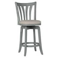 thumbnail image 2 of Hillsdale Savana 39" Wood Transitional Counter Stool in Blue, 2 of 5