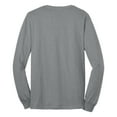 thumbnail image 6 of Yellow Rooster Men's Long Sleeve Core Blend T-Shirts Athletic Heather 4XL, 6 of 6