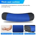 thumbnail image 3 of YRLLENSDAN Gaming Chair Comfy Computer Chair with Vibration Massage Heavy Duty Gaming Chair Adjustable PU Leather Office Desk Chair Cheap Rolling Gaming Chair Gamer Chair for Adults, Blue, 3 of 8