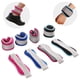 thumbnail image 3 of Pesas para tobillos ajustables de neopreno transpirable, 1 kg cada una, en color azul, ideal para fortalecer piernas y brazos., 3 of 6