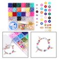 thumbnail image 3 of Beads de Polímero Cy Beads Kit de para Pulseras Colr, de Espaciador Sueltas DIY Craft Halzgo de cuadrícu 18 BLESIY Cuentas de arcilla, 3 of 8