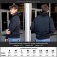 thumbnail image 5 of Retro Dennis The Menace Hunk Gradient Men Big & Tall Graphic Hoodie Brisco Brands 4X, 5 of 5