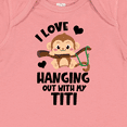 thumbnail image 4 of Inktastic Monkey I Love Hanging out with My Titi Boys or Girls Baby Bodysuit, 4 of 5