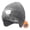 Gray, variant on Fleece Lined Beanie with a Light Built in, Warm Lighted Stocking Hat with Ear flaps, Rechargeable Hand-Free Headlamp Beanie, Gifts for Men Women (Slategrey)