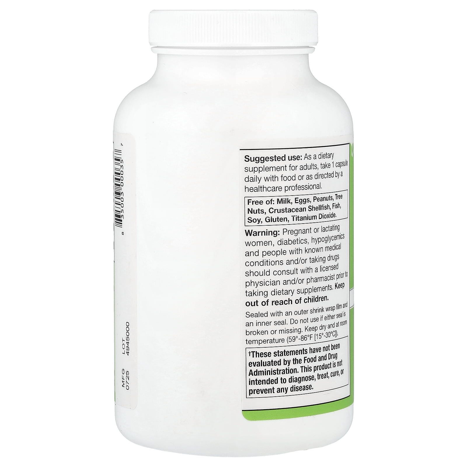 Vitacost Quercetin & Vitamin C, 180 Capsules
