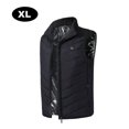 thumbnail image 1 of TFixol Chaleco cálido con calefacción eléctrica y cuello trasero USB, algodón sin mangas para hombre, 1 of 8