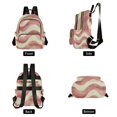 thumbnail image 4 of FORMRS Mini Backpack Purse for Women Travel Daypack Casual Shoulder Bag, Soft Pink Pattern, 4 of 7