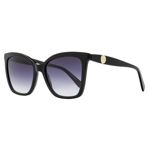 Longchamp Square Cat Eye Sunglasses LO742SN 001 Black 54mm