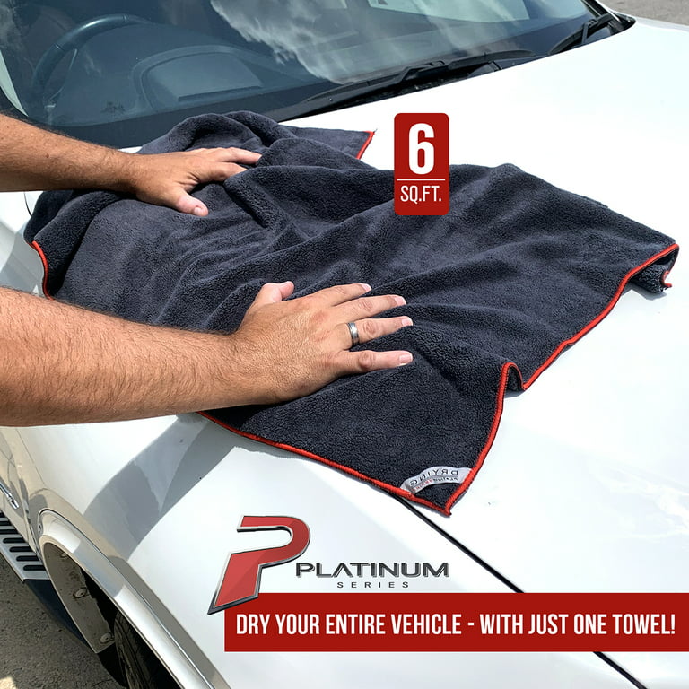 Platinum Series Twisted Terry Super Absorbent Car Drying Cleaning Towe
