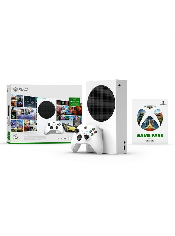 Xbox Series S Starter Bundle including 3 Months of Game Pass Ultimate