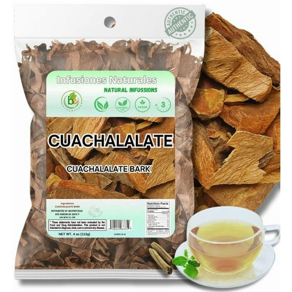 Cuachalalate Herbal Tea 4 oz-113g. Mexican Cuachalala, Cuachalalate Herbal Tea Wildcrafted (Juliana Adstringens) | 100% All Natural - NON Gmo | Authentic Mexican Herbal Tea