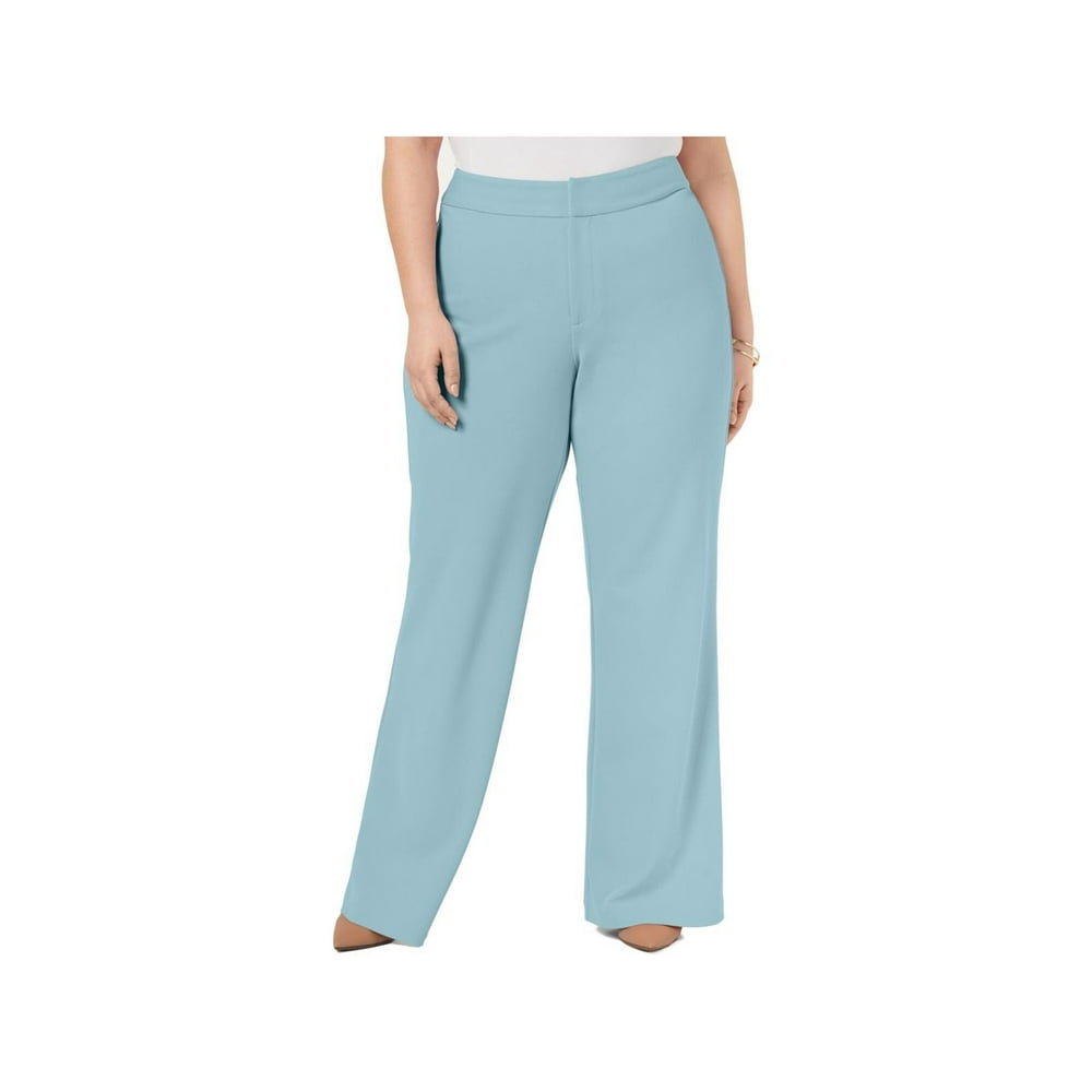 INC INC Womens Light Blue Pants Size 20W