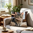 thumbnail image 6 of Throw Pillow Cover 18x18 Inch Cute Embroidery Pattern Short Lint Soft Breathable Decorative Pillowcase for Sofa Living Room Home by MPOISVA, 6 of 7