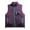 Purple, variant on Dgankt PufferJacket Men Men's Puffer Vest Warm Casual Stand Collar Quilted Waistcoat Outdoor Padded Ski Vest Coat