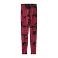 thumbnail image 4 of Yindaity Yoga Leggings Womens Scrub Pants - Soft Stretch Yoga Style, Slim Fit Jogger Scrubs Pants for Women(Wine,2XL), 4 of 9