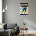 thumbnail image 4 of Evgeni Malkin Toile Encadrée 20x29 Pingouins de Pittsburgh, 4 of 4