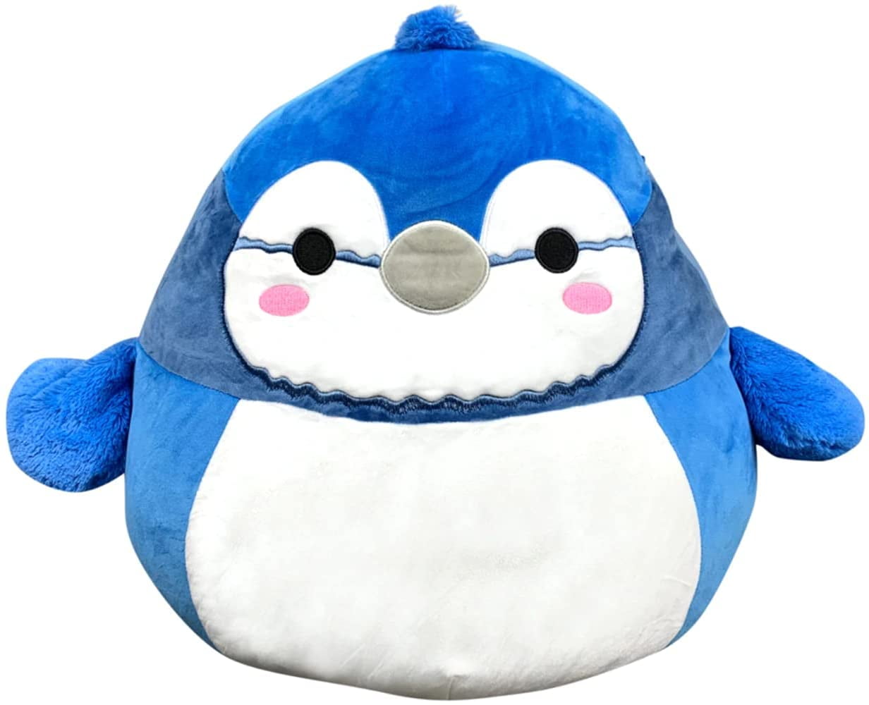 Squishmallow BABS Blue Jay 8 inch Official Kellytoy Soft Squishy ...