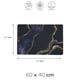 thumbnail image 2 of Tapete Marmoleado Negro/Morado /Dorado, 2 of 2