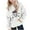 White, variant on successthop Spooky Season Hoodies Cute Graphic Ghost Toddler Girls Boys Long Sleeve Winter Fall Pullover Sizes 5-15