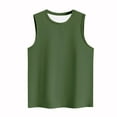 thumbnail image 4 of aidice Cotton Tanks for Women Sleeveless Crew Neck Breathable Loose Basic Tanks Summer Trendy Women's Tops, 4 of 4