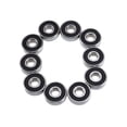 thumbnail image 3 of HONMEET 10 Pcs Roulement S608RS en Acier Inoxydable 402 Haute Performance pour Utilisation sur Tapis Roulant, 3 of 7