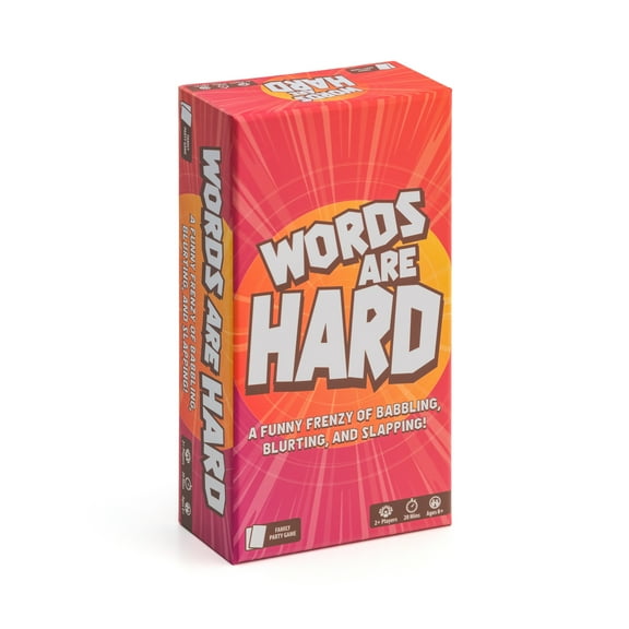 Words Are Hard Family Party Card Game for Ages 8 , from Asmodee
