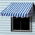 thumbnail image 5 of ALEKO 6x2 Window Awning Door Canopy 6-Foot Decorator - Burgundy, 5 of 5